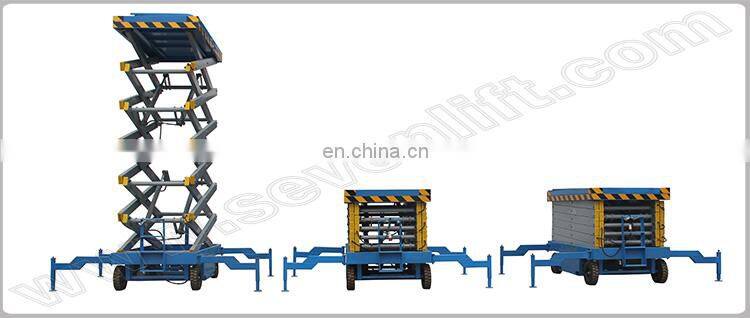 200kg small easy hydraulic electric diesel motor elevator lift