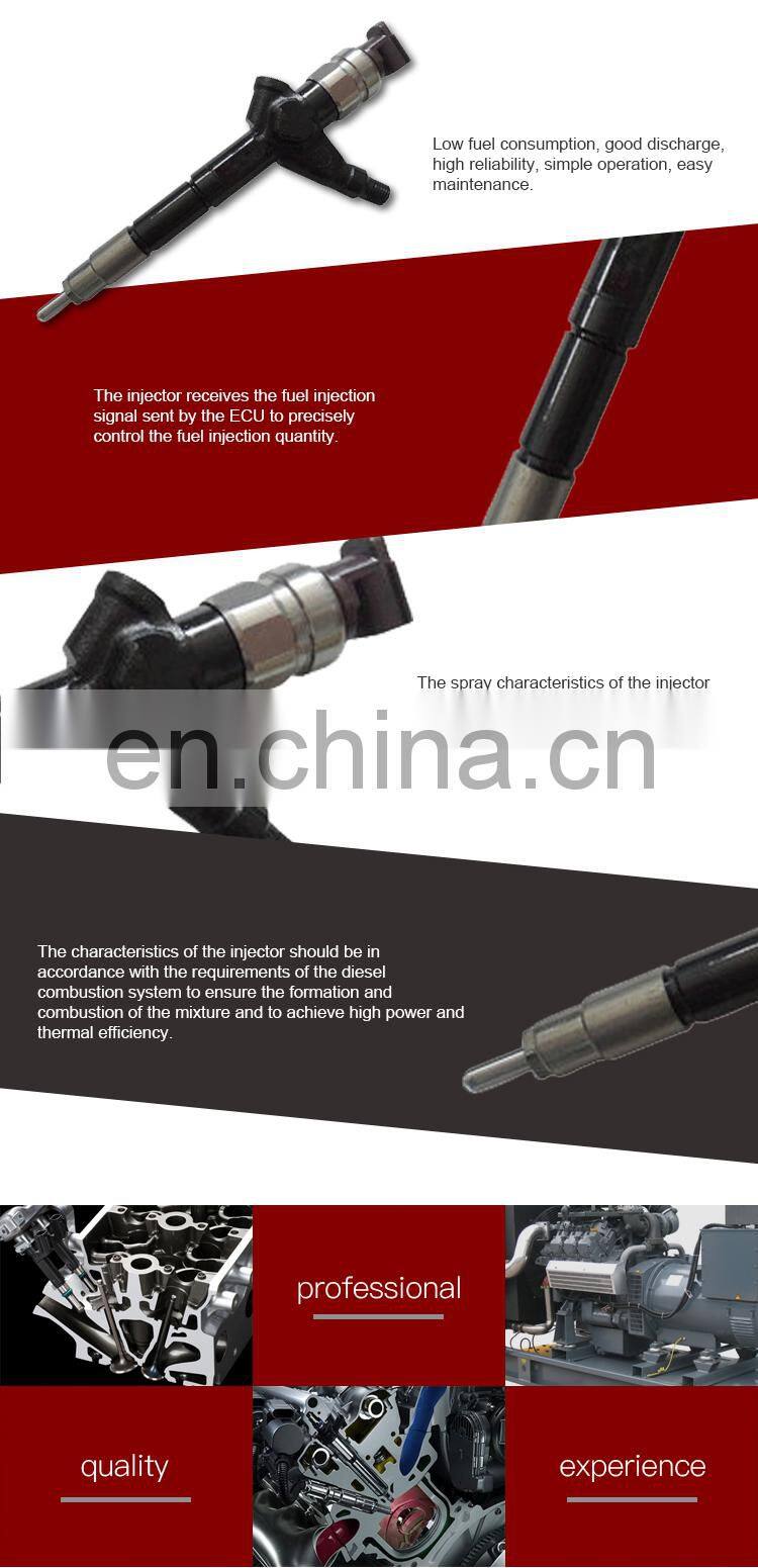 New design diesel engine cheap fuel Common rail injector 095000-8740 for sale