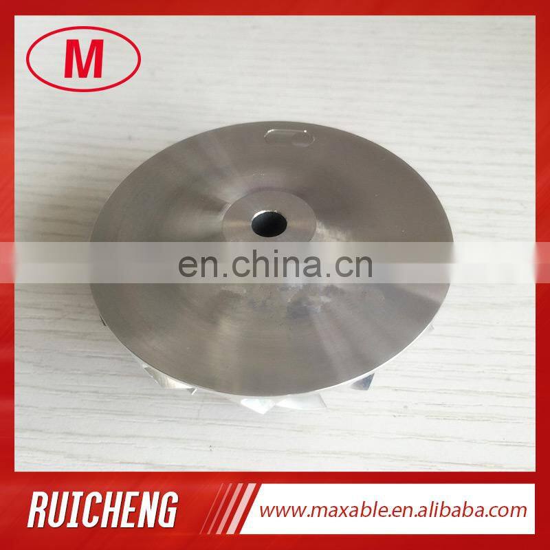 TD05H-20G 49179-43400 52.56/68.01mm 6+6 blades Turbo 49179-00260/EVO Billet/milling/aluminum 2618 compressor wheel