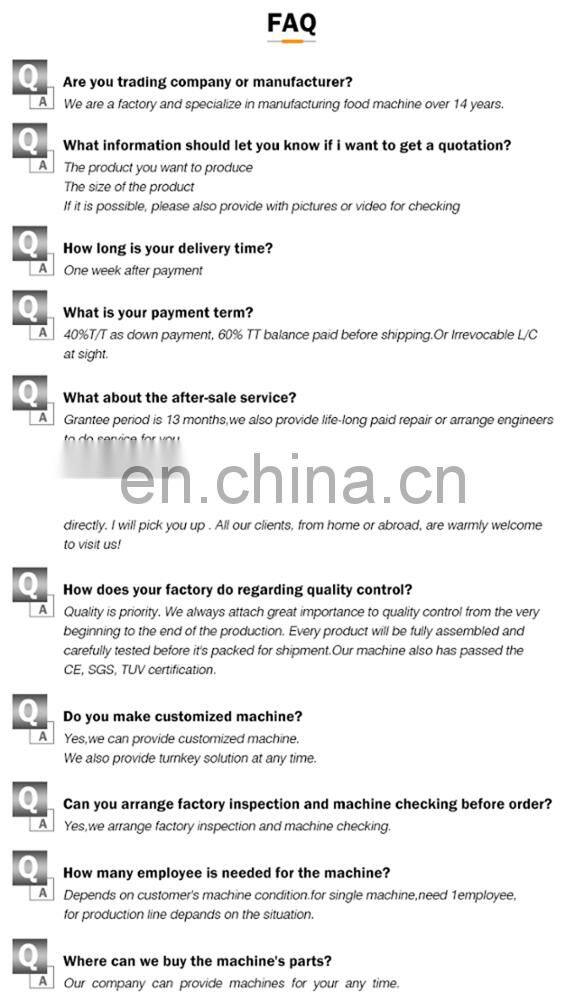 Automatic High Quality Toast Sandwich Bread Making Machine