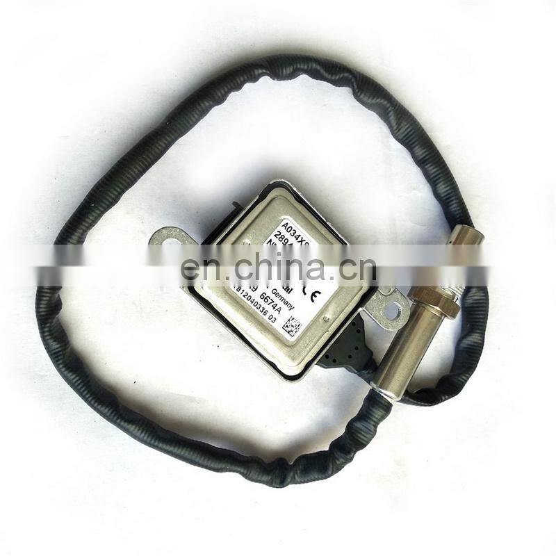 12V Flat Four Needles Nitrogen Oxide Sensor 5WK9 6674A 2894939 5WK96674A