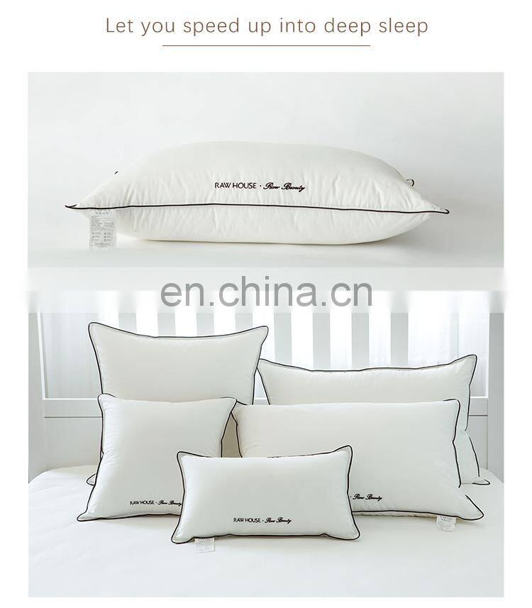 RAWHOUSE home hotel use sleep pillow insert