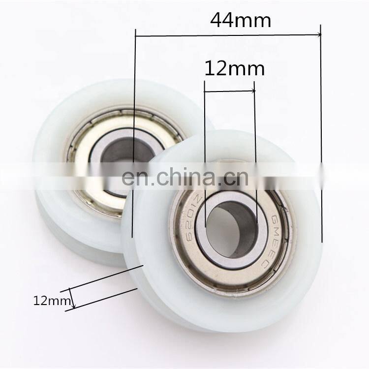 small wheels 626ZZ  sliding pulley with shaft roller for shower door