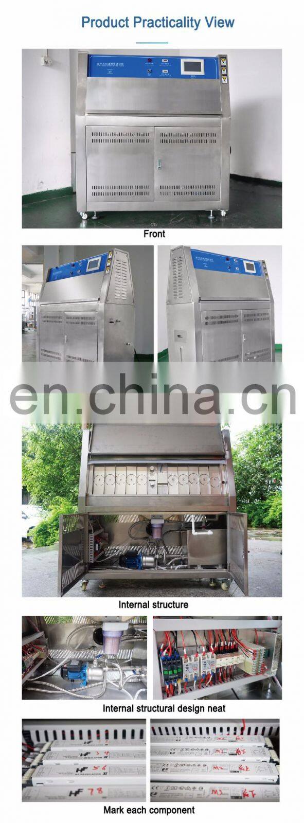 Xenon Arc Lamp Uv Weathering Test Chamber Weatherometer Cabinet/Xenon Lamp Testing Machine