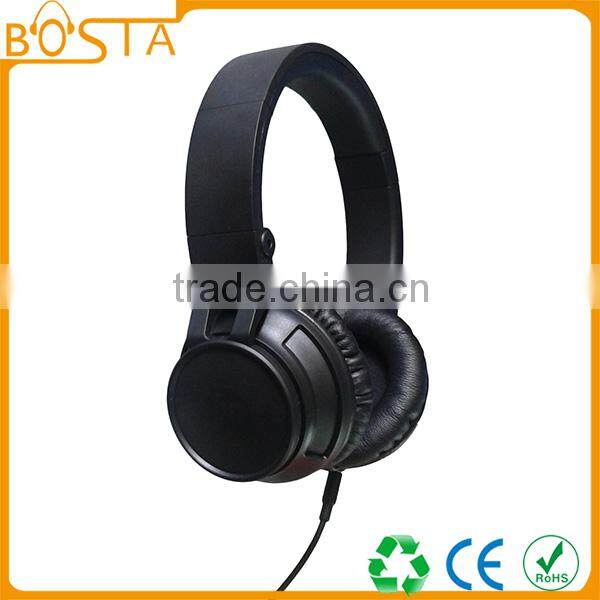 High end style best quality fancy earcups professional stereo noise isolation headphone