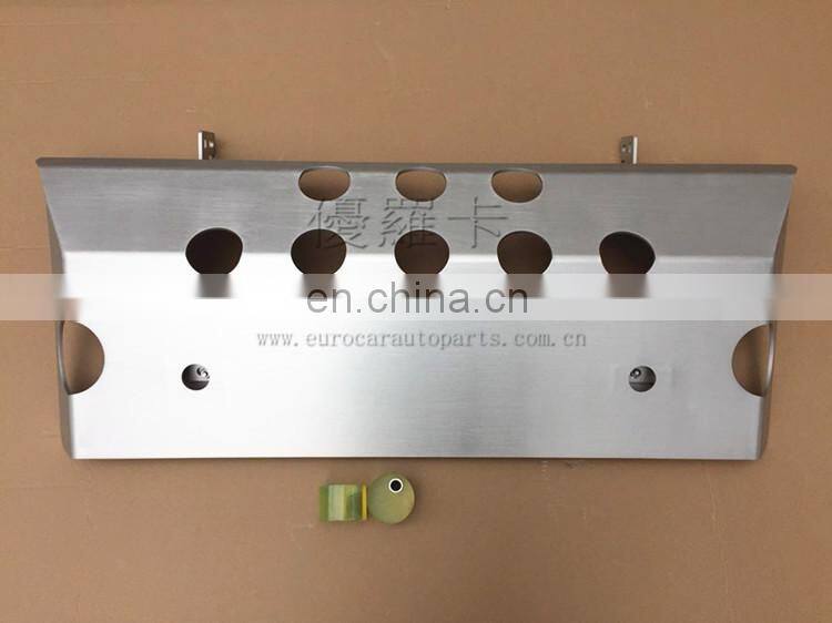 Aluminum alloy rear skid plate for w463 g500 4*4 rear down board fit for MB g500 g55 g65 brabas auto parts for g500 4*4