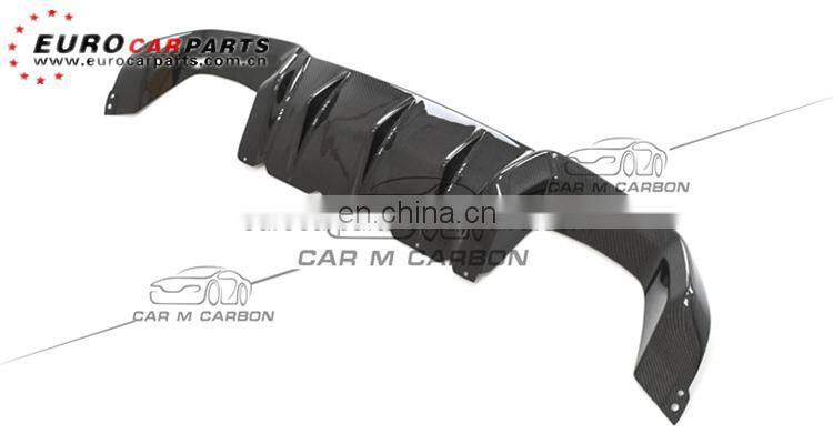 F87 M2 diffuser fit for M series F87 2015-2018y carbon fiber material M2 rear diffuser