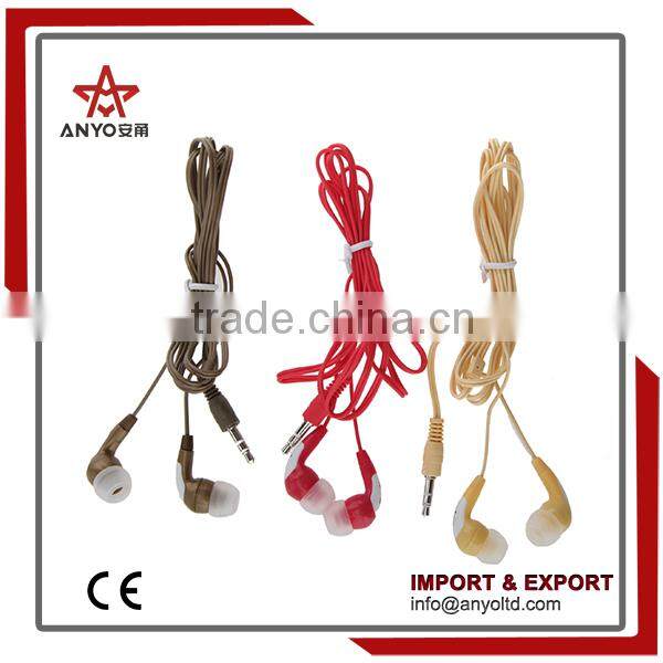 Hot sale top quality best price newable stereo wired earphone
