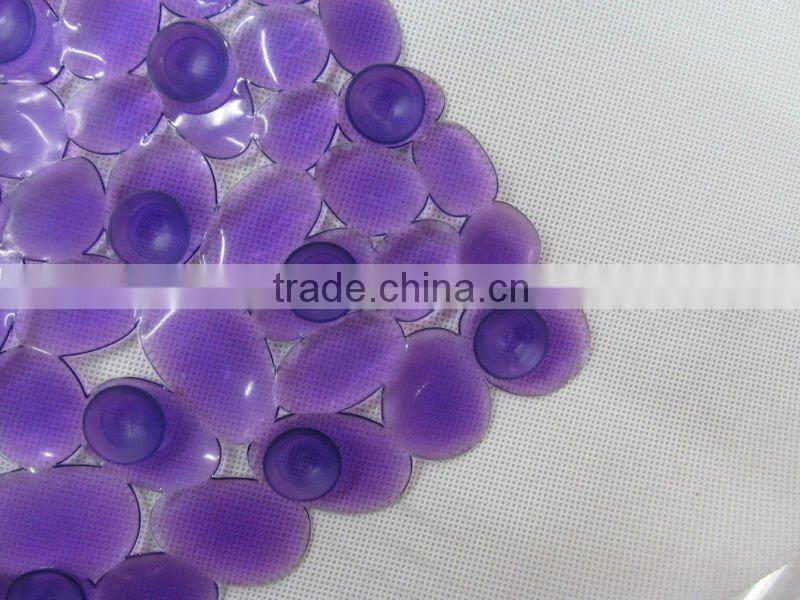 Modern colourful bath rug