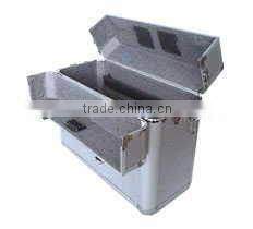 aluminum alloy camera case with safe lock and high density foam lining