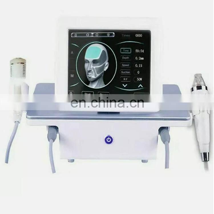 2022 high quality CE approved 2 in 1 gold microneedling rf machine skin tightening Facial Portable for Beauty Spa Clinic