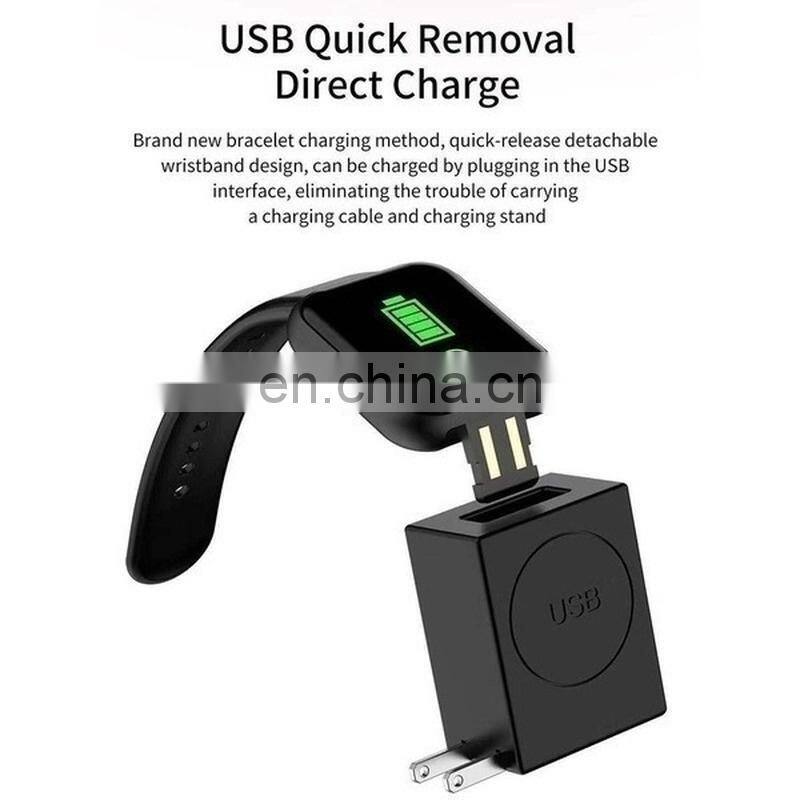 Y68 Smart Watch Heart Rate Blood Oxygen Fitness Sport Tracker Bracelet Waterproof Smartwatch Y68 D20