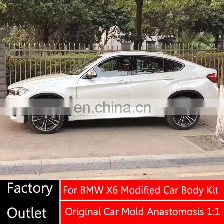 Runde For Bmw X6 M Style Car Bumpers Body Kit M Sport Type PP Material Body Kit