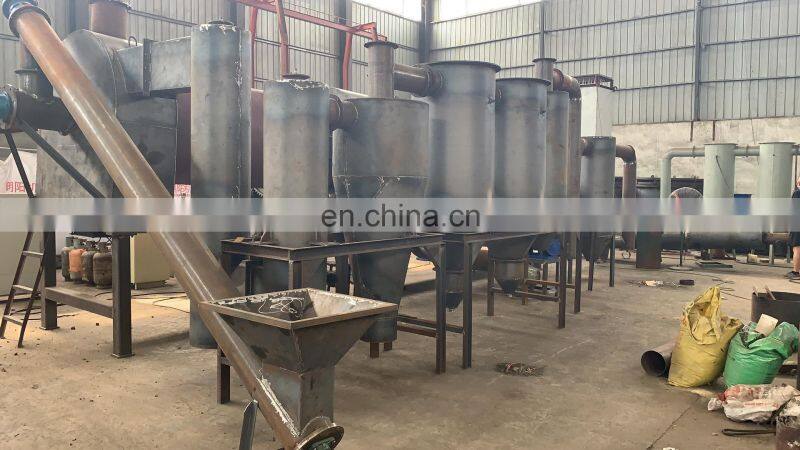 Rotary Gas Recycled Wood Sawdust Carbonization Charcoal Making Machine Furnace