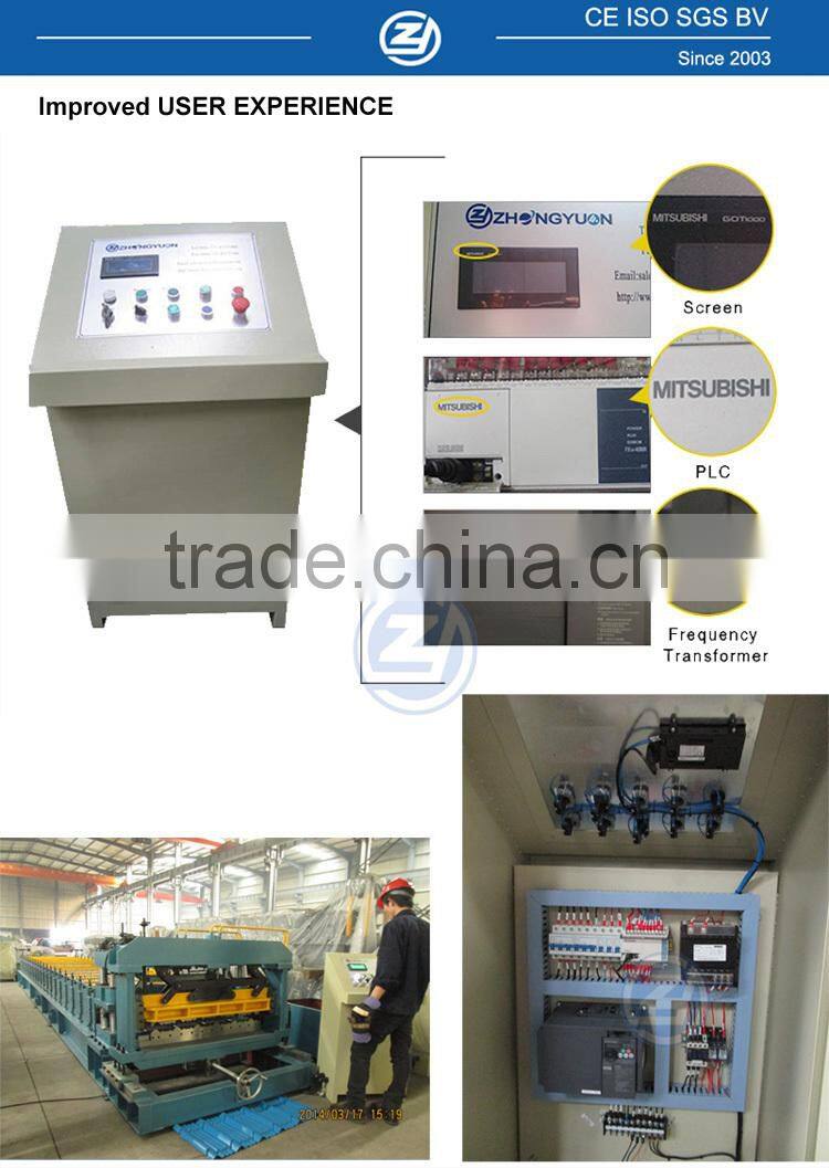 China Roof Tile Making Steel Panel Roll Former
