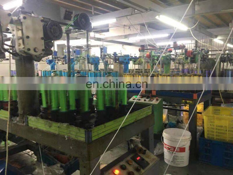 Color Customized Fashion Decoration Flat woven polyester Drawstring Braided Rope Hollow Flat Cord for garment and shoes