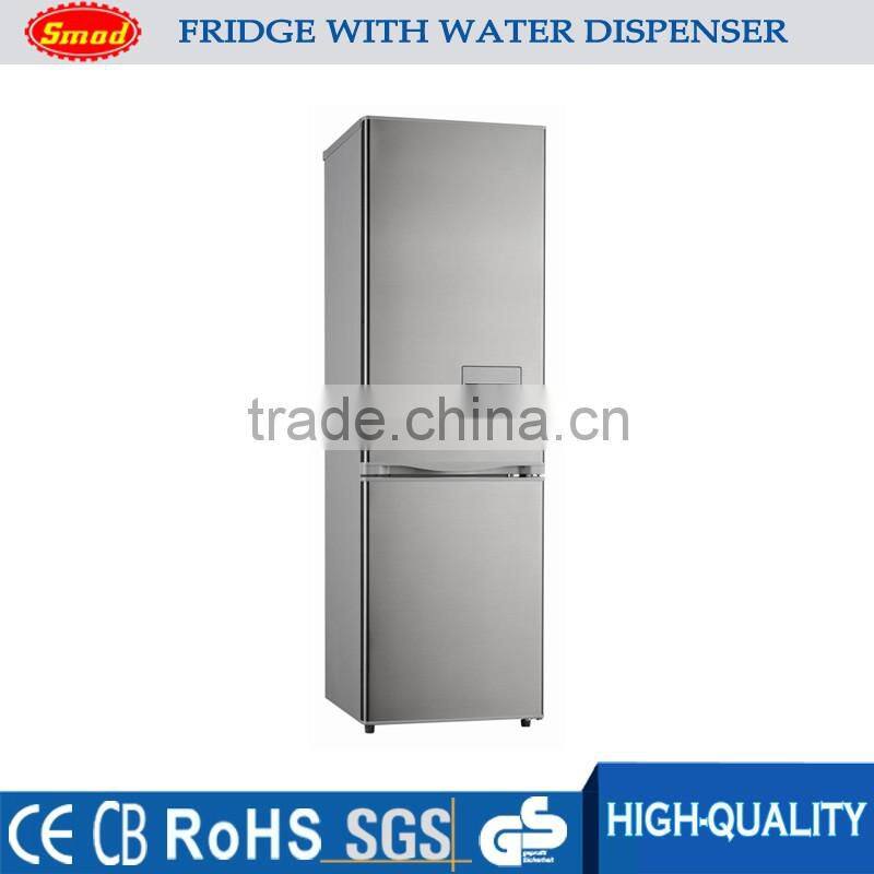 Double door defrost fridge refrigerator with water dispenser