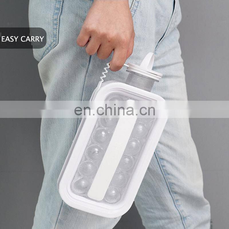 17 grids Ice Ball Kettle Ice Maker Mould with Lid Cube Mold Cubic Makers Container Trays