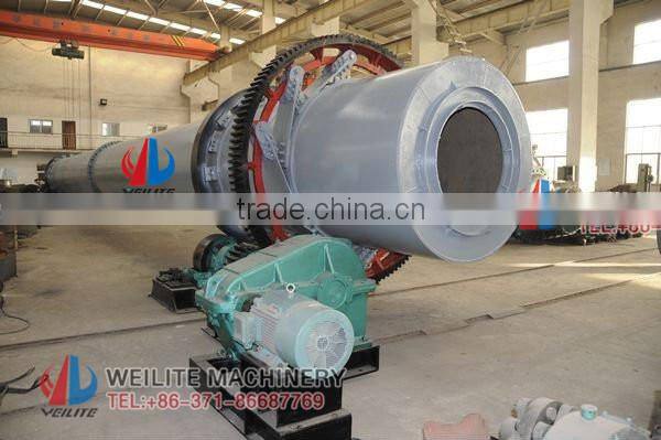 Energy Saving Drum Wood Chip Flour Dryer Machine / Rotary Wood Chip Flour Dryer Machine / Wood Chip Flour Dryer Machine