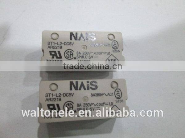 (electronic component) NAIS DIP relay ST1-L2-DC5V 8A 250V