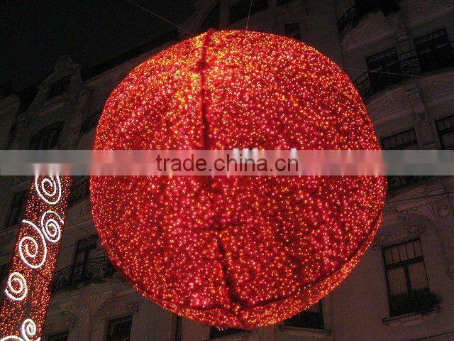 led christmas ball large for outdoor christmas light decoration