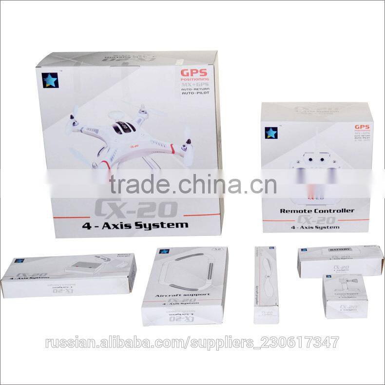 2014 Hot sales! MTCX-20 GPS RC Quadcopter Auto-Pathfinder GPS Control Quadcopter Smart Drone RC Quadcopter Helicopter CX20