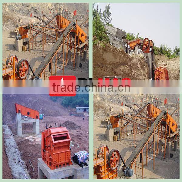 16-50 t/h stone production equipment for mini stone crushing plant