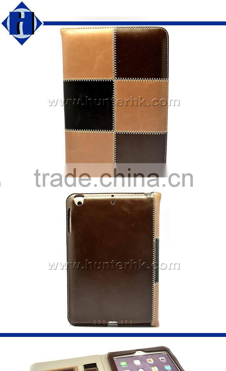 Machine Made PU Leather Tablet Case For iPad Mini