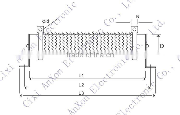 5000W High Power Power Resistor,HP Brake Resistor,Fixed Wirewound Resistor