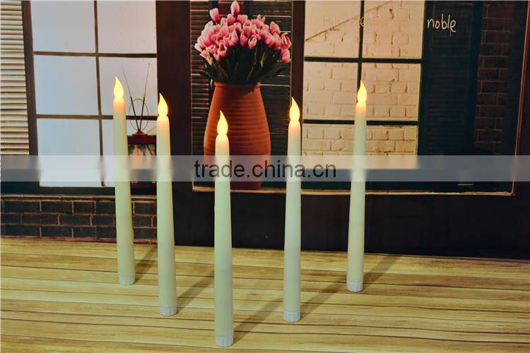 Flickering Led Taper Lights Candles for Home Wedding Xmas