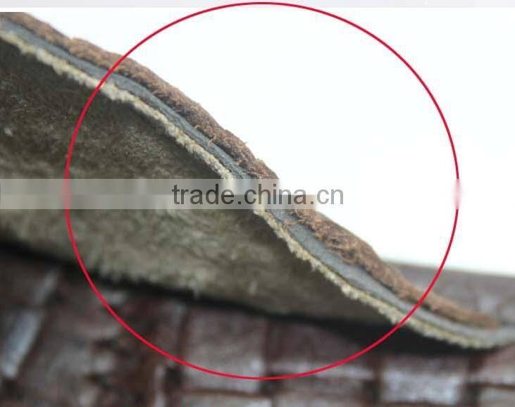 2014 Beach Nude Men Fashion Leather Open Toe Slipper