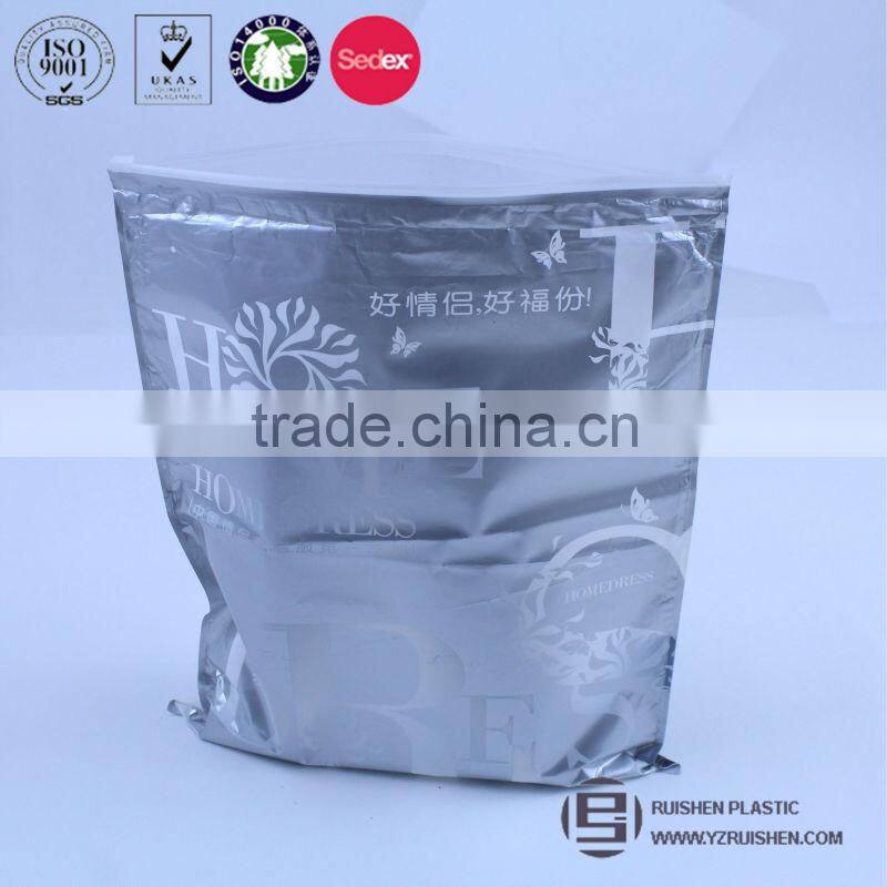 Hospital Use Medicine Packing Bag WIth Zipper Header