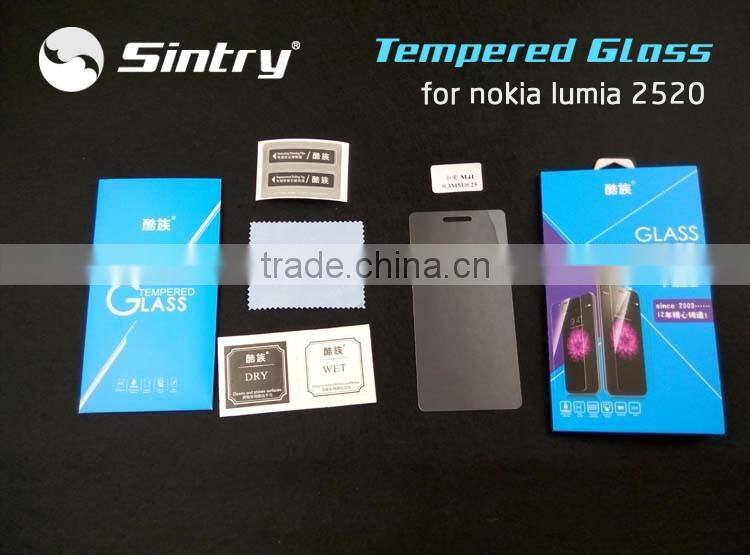 2016 New arrival No watermark tempered glass screen 10.1 inch tempered glass screen protector for Nokia lumia 2520