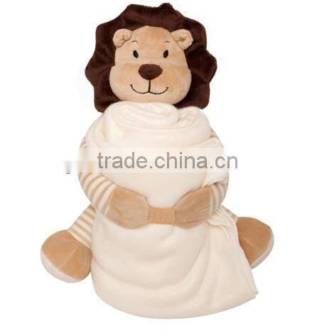 CUDDLY BLANKET PET KIDS SOFT TOY
