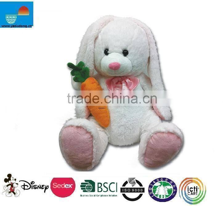 plush rabbit toy/Long legs rabbit plush toy/stuffed plush white rabbit toy