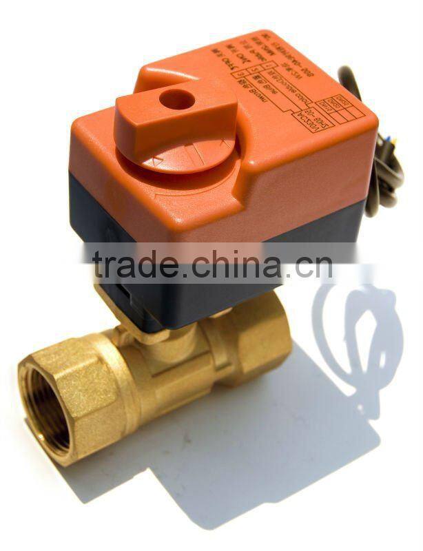 Split Motorized Control 2 way Valve
