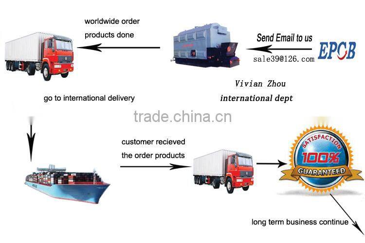 Diessel and Gas Double Fuel Fired Thermal Oil Boiler for Stenter