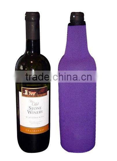 Hot sale neoprene wine bottle covers different size and style customized
