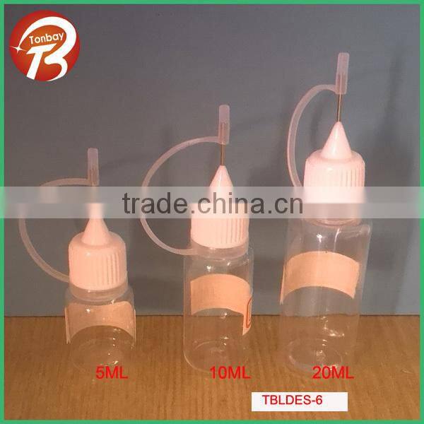 20ml PET plastic dropper bottle for eliquid E juice eye dropper bottle