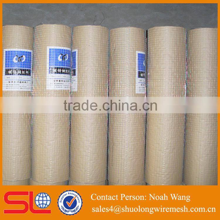 (Factory direct) high quality galvanized and green pvc coated 4x4 welded wire mesh fence