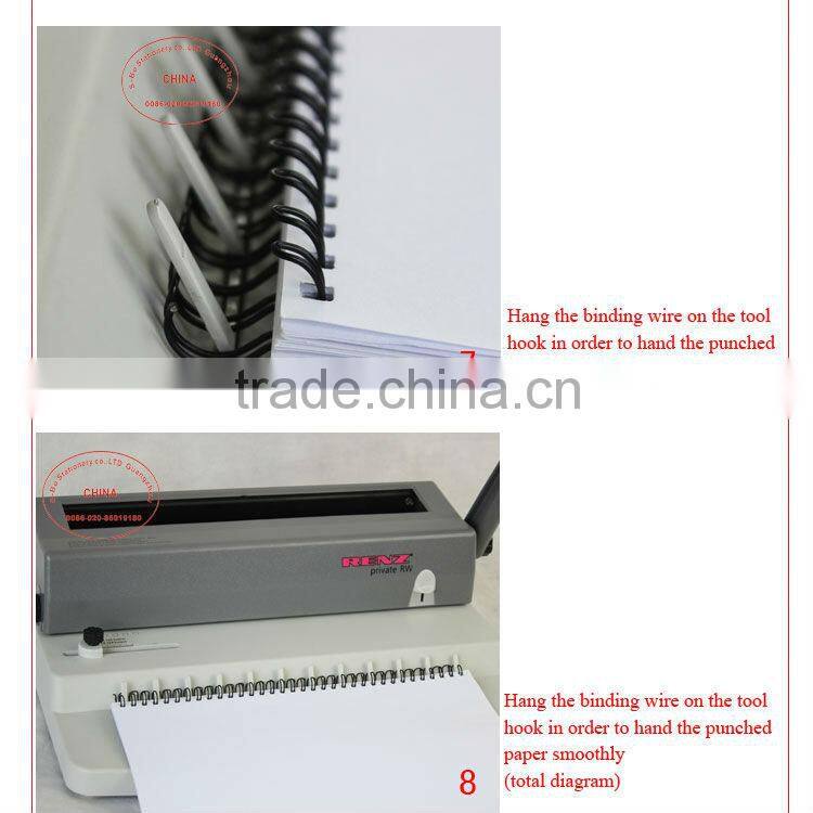 Perfect iron ring binding machine