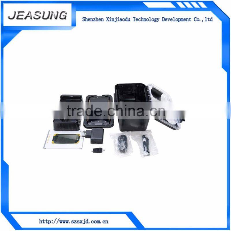 shenzhen wholesale 5 inch android 4.4 waterproof rugged mobile phone GPS