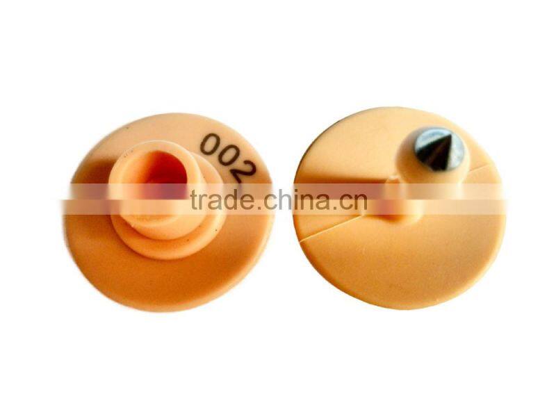 animal goat ear tag with TPU material