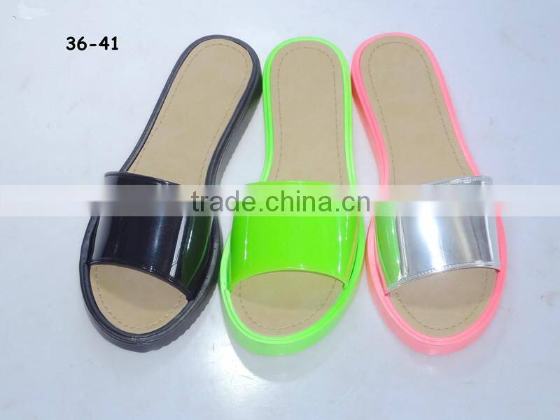 2015 pcu ladies sexy summer shoes slippers