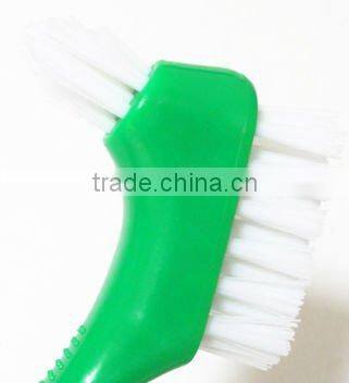 Double side plastic denture brush