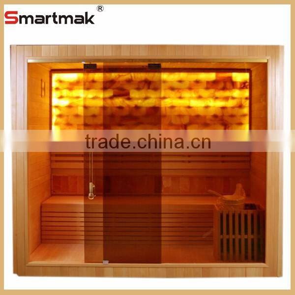 Smartmak Traditional Sauna Room With Color Sauna Lighting