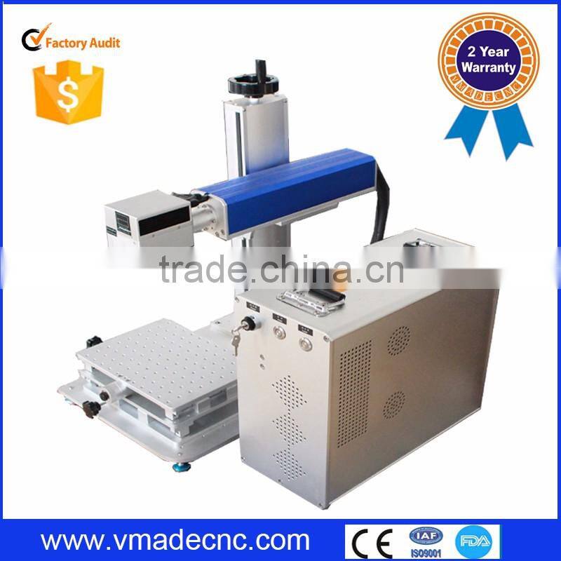 10w 20W Raycus Laser Source Portable Fiber Laser Marking Machine for marking metal and non-metal material