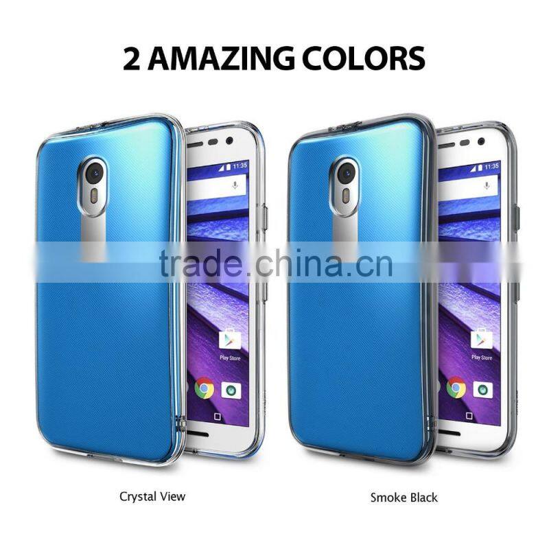 Keno for Moto G3 Crystal Plastic Clear Transparent Phone Case, for Moto G3 Polycarbonate PC Case