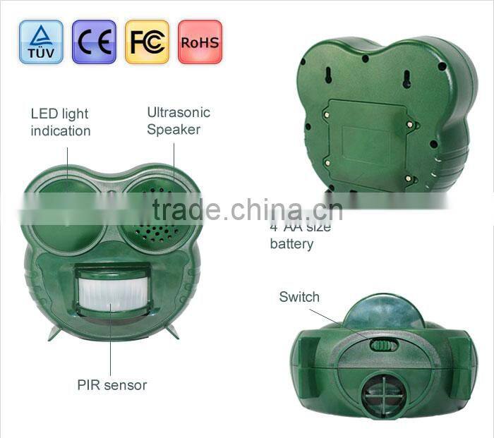 Electronic equipments ultrasonic pest control animal repeller GH-502