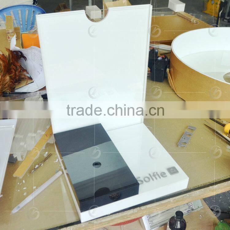 factory direction Elegant plexiglass cosmetic lipstick stand acrylic cosmetic display